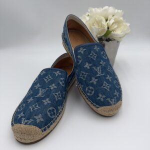 Louis Vuitton Denim Espadrilles Mens 7.5