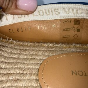 Alternative view of Louis Vuitton Denim Espadrilles Mens 7.5