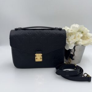 Louis Vuitton Black Pochette Metis
