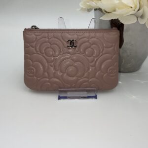 Chanel Camellia Embossed O Case