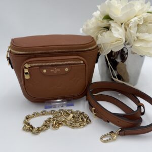 Louis Vuitton Cognac Mini Bumbag