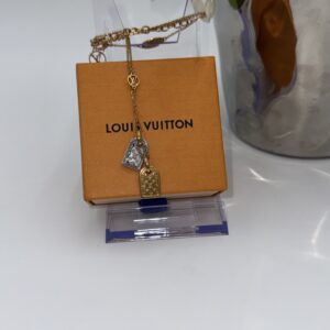 Louis Vuitton Nanogram Name Tag Necklace