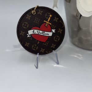 Alternative view of Louis Vuitton Round Monogram Key Charm